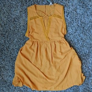 Brand New, Never been worn Mustard Dress
